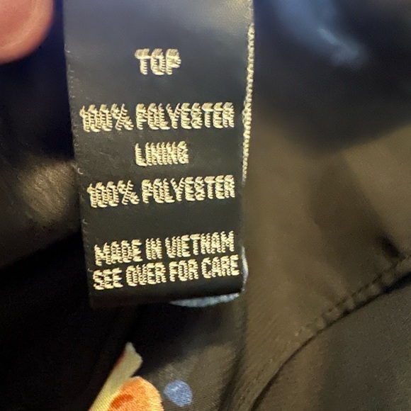 By ❤️ By size 0x Floral top (my62) - Picture 4 of 5